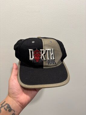 Star Wars Darth Maul Two-Tone Black & Tan Baseball Cap